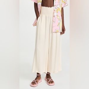 NWOT BB Dakota by Steve Madden Resort Trousers in Off White Size S